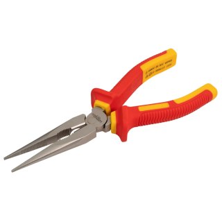 Szczypce wydłużone proste 200mm elekt. STALCO PERFECT S-67022