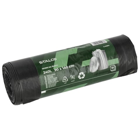 Worki na śmieci 240l LDPE kpl-10szt. STALCO S-47694 Worki na śmieci 240l LDPE kpl-10szt. STALCO S-47694