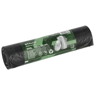 Worki na śmieci 300l LDPE kpl-5 szt. STALCO S-47688