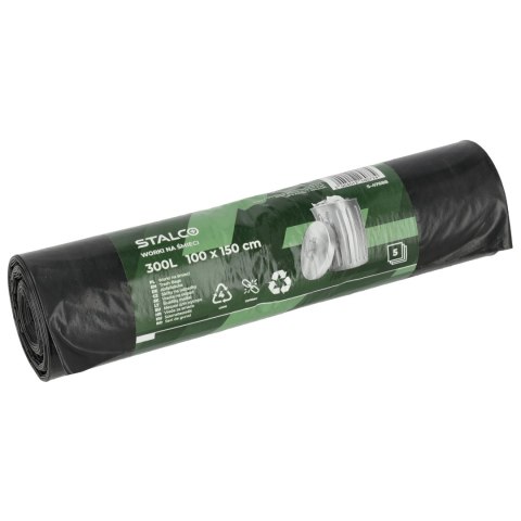Worki na śmieci 300l LDPE kpl-5 szt. STALCO S-47688 Worki na śmieci 300l LDPE kpl-5 szt. STALCO S-47688