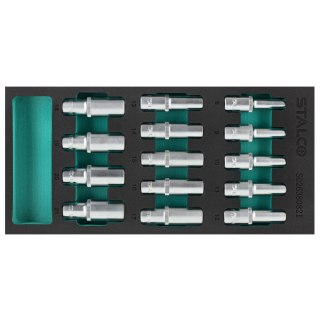 Zestaw nasadek głębokich 1/2", 8-21mm