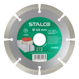 Tarcza diamentowa segmentowa 180mm sucho STALCO S-30018