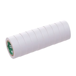 Taśma izolacyjna 15mm x 10m biała STALCO S-38620