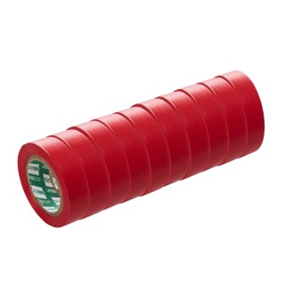 Taśma izolacyjna 15mm x 10m czerwona STALCO S-38630