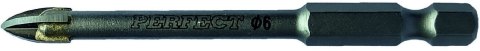 Wiertło do szkła 12x88mm STALCO PERFECT S-72180 Wiertło do szkła 12x88mm STALCO PERFECT S-72180