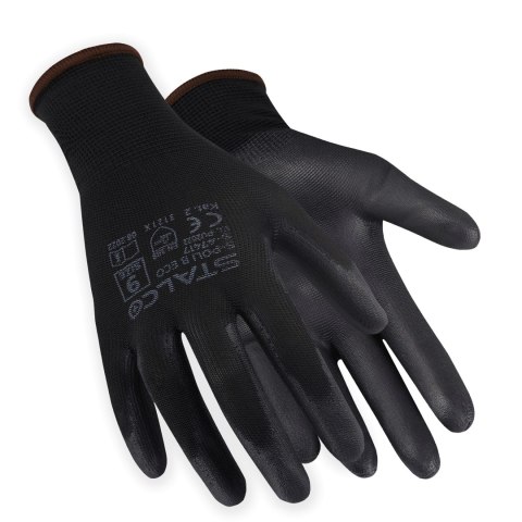 Rękawice poliestrowe S-POLI B ECO 9" STALCO S-47417 Rękawice poliestrowe S-POLI B ECO 9" STALCO S-47417