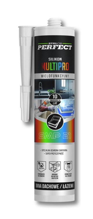 Silikon neutralny Multi-Pro czarny 280ml STALCO PERFECT S-64821