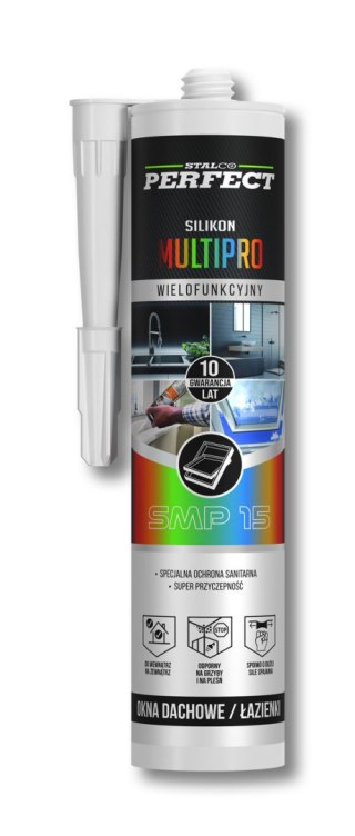 Silikon neutralny Multi-Pro szary 280ml STALCO PERFECT S-64815