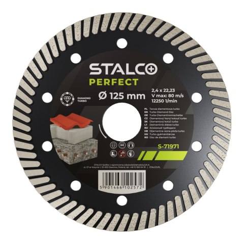 Tarcza diamentowa turbo 180mm STALCO PERFECT S-71973