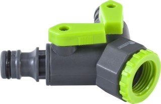Trójnik z dwoma zaworami 1/2" i 3/4"