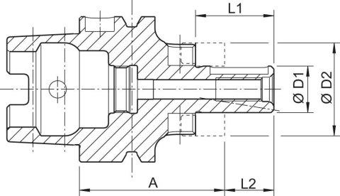 GÜHRING Wiertlo krete DIN338GU HSSE TiN, typ GU 13,0mm GÜHRING