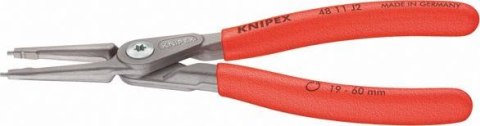 KNIPEX Szczypce Segera do pierścieni osadczych wewn. proste, 140 mm, Fi 12-25 mm, J 1, KNIPEX