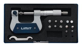 Limit Mikrometr z końcówkami Limit MME 0-25 mm