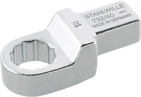 STAHLWILLE Klucz oczkowy wtykowy 22mm 14x18mm STAHLWILLE