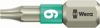 Wera Bit nierdzewny 1/4" DIN3126C6,3, do srub z gniazdem Torx 9x25mm Wera