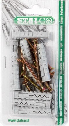 Kołek rozporowy z wkrętem BR-10/5.0x80 blister (6) 1/12/72 STALCO BR1050080 Kołek rozporowy z wkrętem BR-10/5.0x80 blister (6) 1/12/72 STALCO BR1050080