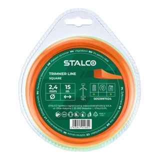 Żyłka tnąca kwadratowa Square 3,0mm x 56m STALCO S053997036