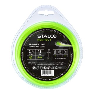 Żyłka tnąca okrągła Round XTR Core 3,0mm x 60m STALCO PERFECT S053998036