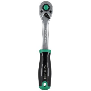 Grzechotka odgięta 1/2" 90 zębów 255mm STALCO S011154312