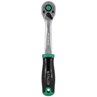 Grzechotka odgięta 3/8" 90 zębów 195mm STALCO S011154238