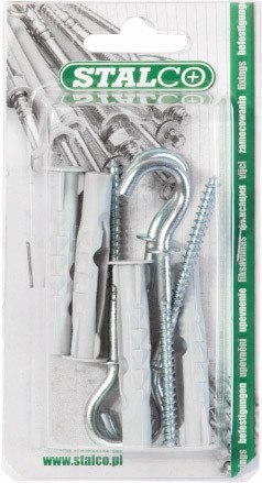 Kołek rozporowy uniwersalny z hakiem sufitowym BKUHS-8x83 nylon blister (4) 1/12/72 STALCO BKUHS08083 Kołek rozporowy uniwersalny z hakiem sufitowym BKUHS-8x83 nylon blister (4) 1/12/72 STALCO BKUHS08083