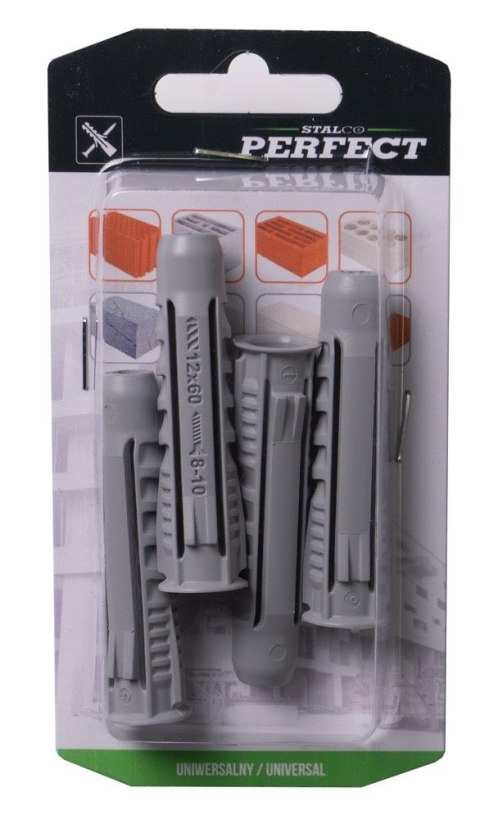 Koszulka kołka rozporowego uniwersalnego nylon BRX-8x40 blister (14) 1/12/72 STALCO PERFECT BRX08040 Koszulka kołka rozporowego uniwersalnego nylon BRX-8x40 blister (14) 1/12/72 STALCO PERFECT BRX08040