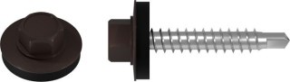 Wkręt farmerski FD-4,8x60 RAL 8017 (100/1800) STALCO FD48608017