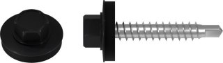 Wkręt farmerski FD-4,8x60 RAL 9005 (100/1800) STALCO FD48609005