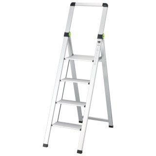 Drabina składana SLIM 4-stopnie z uchwytem STALCO PERFECT S020140513