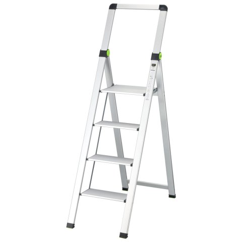 Drabina składana SLIM 4-stopnie z uchwytem STALCO PERFECT S020140513 Drabina składana SLIM 4-stopnie z uchwytem STALCO PERFECT S020140513