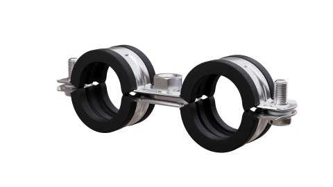 Obejma podwójna do rur z gumą bez zestawu montażowego ORPG-1" 31-36mm (20/100) STALCO ORPG100