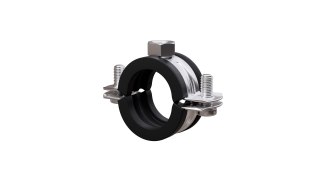 Obejma pojedyncza do rur z gumą bez zestawu montażowego ORG-2" 59-63mm (20/160) STALCO ORG200