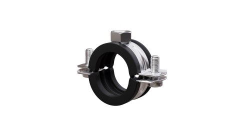 Obejma pojedyncza do rur z gumą bez zestawu montażowego ORG-6/4" 48-53mm (20/200) STALCO ORG064