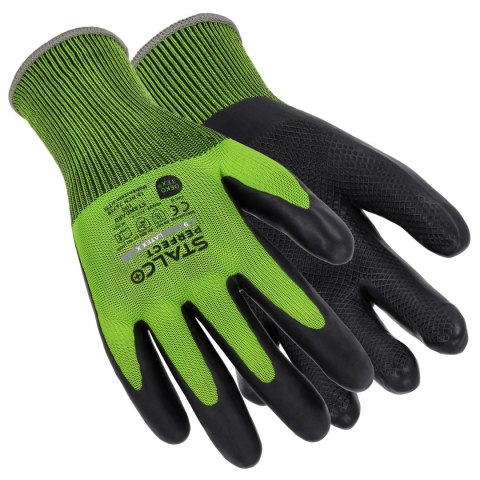 Rękawice poliestrowe LATEX X 9" STALCO PERFECT S093200009 Rękawice poliestrowe LATEX X 9" STALCO PERFECT S093200009