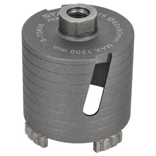 Ø82 x 80 mm, max 1200 rpm