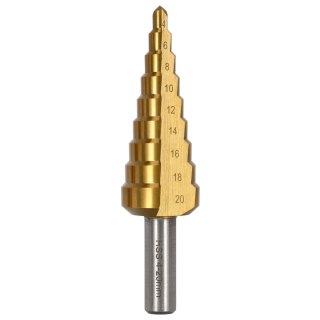 Wiertło ø 4-20 mm , Skok 2 mm , Uchwyt ø 8 mm