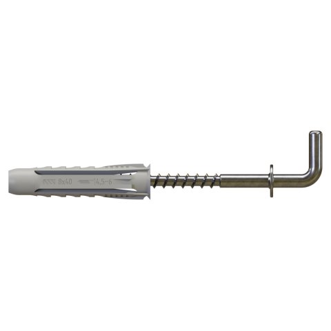 Śr. wiercenia: ø6mm , hak: ø4,0x36mm Śr. wiercenia: ø6mm , hak: ø4,0x36mm