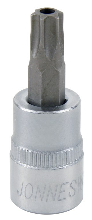 Jonnesway Bit TORX z otworem T27 x 48mm z nasadką 3/8" S08H327 Jonnesway Bit TORX z otworem T27 x 48mm z nasadką 3/8" S08H327