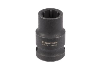 Quatros Nasadka 1/2" 14mm 7-kątna do zacisków hamulcowych QS70014