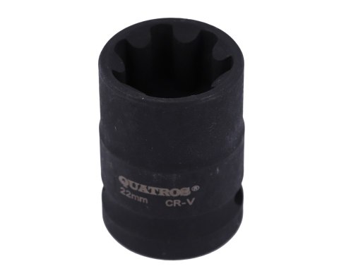 Quatros Nasadka 1/2" 22mm 7-kątna do zacisków hamulcowych QS70022 Quatros Nasadka 1/2" 22mm 7-kątna do zacisków hamulcowych QS70022