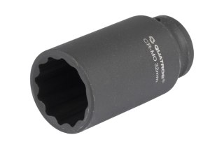 Quatros Nasadka udarowa długa 1/2" 12-kątna 32mm QS54360