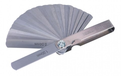 Quatros Szczelinomierz 25 listków 0.04-1.00mm QS15516 Quatros Szczelinomierz 25 listków 0.04-1.00mm QS15516