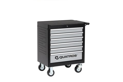 Quatros Wózek narzędziowy 6-szufladowy z blatem EVA QS17062 Quatros Wózek narzędziowy 6-szufladowy z blatem EVA QS17062
