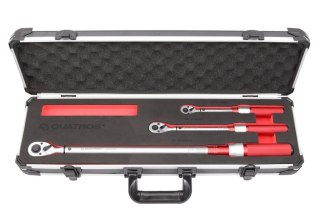 Quatros Zestaw 3szt. kluczy dynamometrycznych 2-330Nm QS59004
