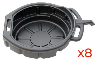 Quatros Zestaw 8szt. misek do zlewania oleju 16L QS60224A-8