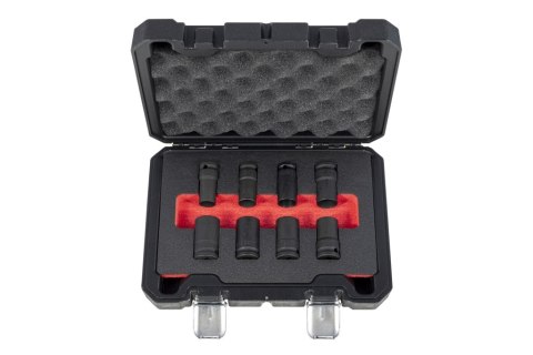 Quatros Zestaw 8szt. nasadek 1/2" do obrobionych śrub QS50477 Quatros Zestaw 8szt. nasadek 1/2" do obrobionych śrub QS50477