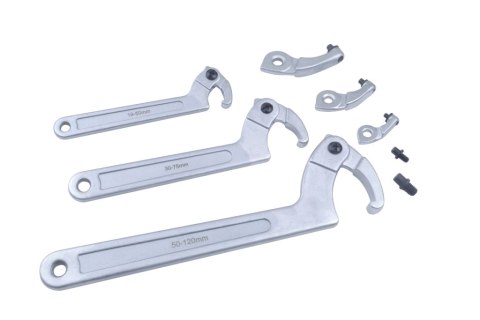 Quatros Zestaw kluczy hakowych 35-120mm QS80422 Quatros Zestaw kluczy hakowych 35-120mm QS80422