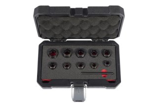 Quatros Zestaw nasadek 3/8" do obrobionych śrub 9-19mm QS50928