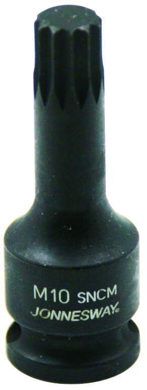 Jonnesway Bit udarowy SPLINE M18 x 100mm z nasadką 1/2" S16A4518 Jonnesway Bit udarowy SPLINE M18 x 100mm z nasadką 1/2" S16A4518