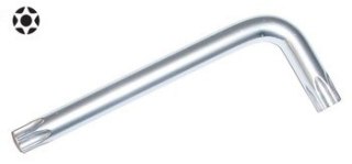 Jonnesway Klucz wpustowy TORX gięty z otworem T40 H08ST40